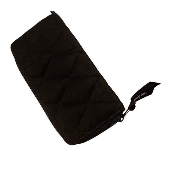 Vera Bradley Ultralight Black Go Ahead Crossbody, Wallet, ID,Lanyard Set Soldout - Picture 6 of 14